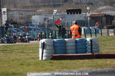 07/03/2010 : 1ère manche du Championnat du Sud 2010 à Lavelanet (photos Antoine Camblor) 2010 — karting
