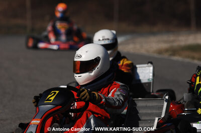 07/03/2010 : 1ère manche du Championnat du Sud 2010 à Lavelanet (photos Antoine Camblor) 2010 — karting