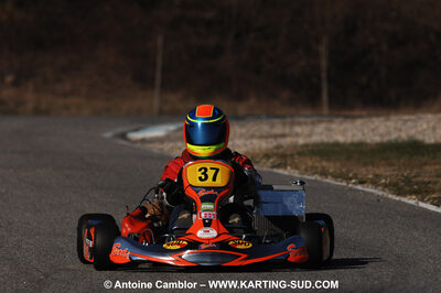07/03/2010 : 1ère manche du Championnat du Sud 2010 à Lavelanet (photos Antoine Camblor) 2010 — karting