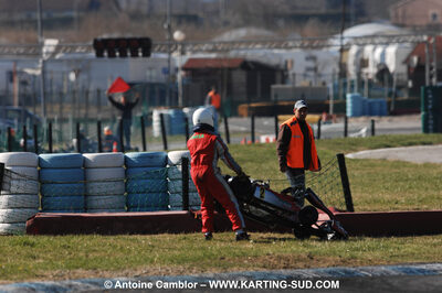 07/03/2010 : 1ère manche du Championnat du Sud 2010 à Lavelanet (photos Antoine Camblor) 2010 — karting