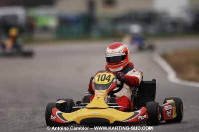 07/03/2010 : 1ère manche du Championnat du Sud 2010 à Lavelanet (photos Antoine Camblor) 2010 — karting