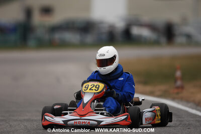 07/03/2010 : 1ère manche du Championnat du Sud 2010 à Lavelanet (photos Antoine Camblor) 2010 — karting