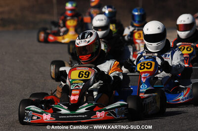 07/03/2010 : 1ère manche du Championnat du Sud 2010 à Lavelanet (photos Antoine Camblor) 2010 — karting