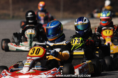 07/03/2010 : 1ère manche du Championnat du Sud 2010 à Lavelanet (photos Antoine Camblor) 2010 — karting