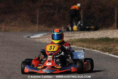 07/03/2010 : 1ère manche du Championnat du Sud 2010 à Lavelanet (photos Antoine Camblor) 2010 — karting