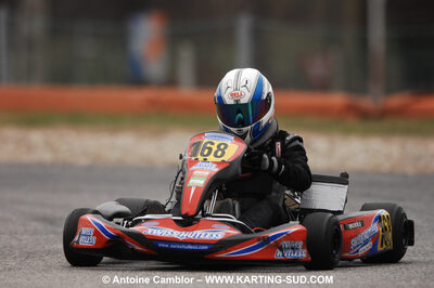 07/03/2010 : 1ère manche du Championnat du Sud 2010 à Lavelanet (photos Antoine Camblor) 2010 — karting