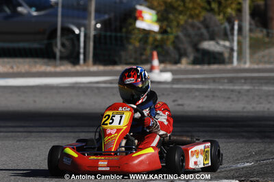 07/03/2010 : 1ère manche du Championnat du Sud 2010 à Lavelanet (photos Antoine Camblor) 2010 — karting
