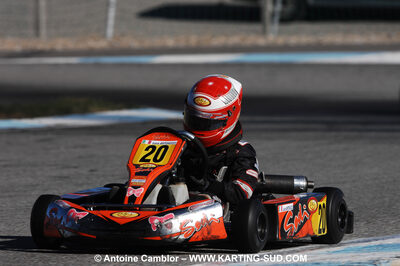 07/03/2010 : 1ère manche du Championnat du Sud 2010 à Lavelanet (photos Antoine Camblor) 2010 — karting