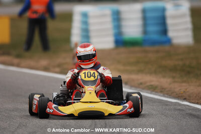 07/03/2010 : 1ère manche du Championnat du Sud 2010 à Lavelanet (photos Antoine Camblor) 2010 — karting