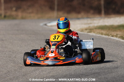 07/03/2010 : 1ère manche du Championnat du Sud 2010 à Lavelanet (photos Antoine Camblor) 2010 — karting