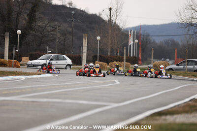 07/03/2010 : 1ère manche du Championnat du Sud 2010 à Lavelanet (photos Antoine Camblor) 2010 — karting