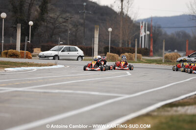 07/03/2010 : 1ère manche du Championnat du Sud 2010 à Lavelanet (photos Antoine Camblor) 2010 — karting
