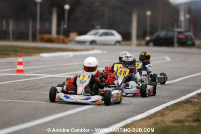 07/03/2010 : 1ère manche du Championnat du Sud 2010 à Lavelanet (photos Antoine Camblor) 2010 — karting
