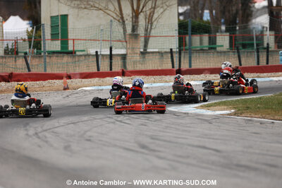 07/03/2010 : 1ère manche du Championnat du Sud 2010 à Lavelanet (photos Antoine Camblor) 2010 — karting