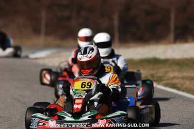 07/03/2010 : 1ère manche du Championnat du Sud 2010 à Lavelanet (photos Antoine Camblor) 2010 — karting