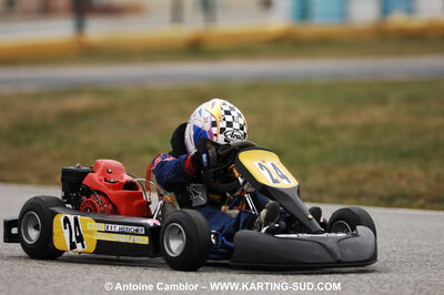 07/03/2010 : 1ère manche du Championnat du Sud 2010 à Lavelanet (photos Antoine Camblor) 2010 — karting