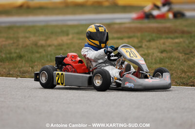 07/03/2010 : 1ère manche du Championnat du Sud 2010 à Lavelanet (photos Antoine Camblor) 2010 — karting