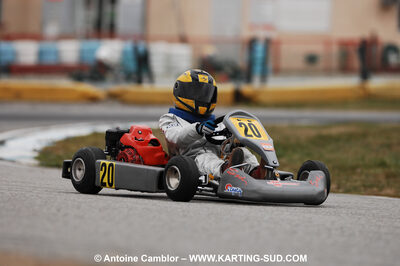 07/03/2010 : 1ère manche du Championnat du Sud 2010 à Lavelanet (photos Antoine Camblor) 2010 — karting