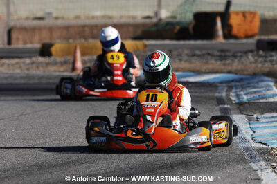 07/03/2010 : 1ère manche du Championnat du Sud 2010 à Lavelanet (photos Antoine Camblor) 2010 — karting