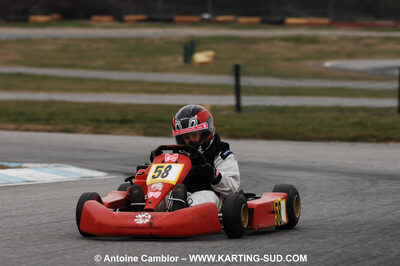 07/03/2010 : 1ère manche du Championnat du Sud 2010 à Lavelanet (photos Antoine Camblor) 2010 — karting