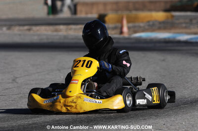 07/03/2010 : 1ère manche du Championnat du Sud 2010 à Lavelanet (photos Antoine Camblor) 2010 — karting