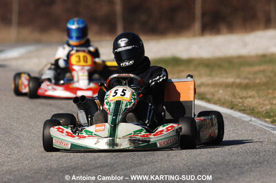 07/03/2010 : 1ère manche du Championnat du Sud 2010 à Lavelanet (photos Antoine Camblor) 2010 — karting