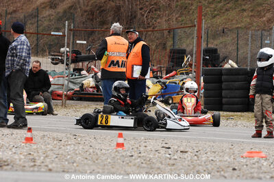 07/03/2010 : 1ère manche du Championnat du Sud 2010 à Lavelanet (photos Antoine Camblor) 2010 — karting