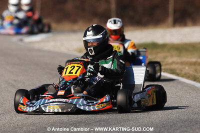 07/03/2010 : 1ère manche du Championnat du Sud 2010 à Lavelanet (photos Antoine Camblor) 2010 — karting