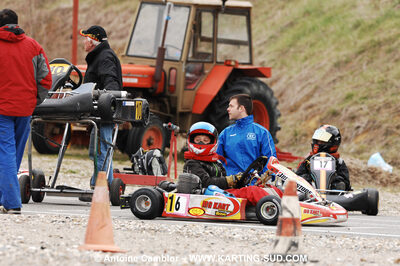 07/03/2010 : 1ère manche du Championnat du Sud 2010 à Lavelanet (photos Antoine Camblor) 2010 — karting