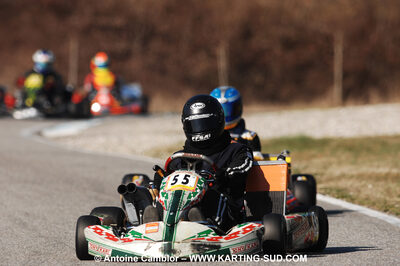07/03/2010 : 1ère manche du Championnat du Sud 2010 à Lavelanet (photos Antoine Camblor) 2010 — karting