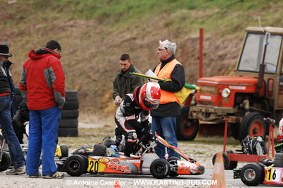 07/03/2010 : 1ère manche du Championnat du Sud 2010 à Lavelanet (photos Antoine Camblor) 2010 — karting