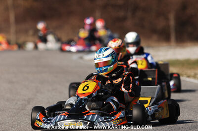 07/03/2010 : 1ère manche du Championnat du Sud 2010 à Lavelanet (photos Antoine Camblor) 2010 — karting
