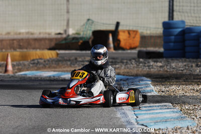 07/03/2010 : 1ère manche du Championnat du Sud 2010 à Lavelanet (photos Antoine Camblor) 2010 — karting