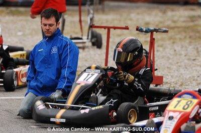 07/03/2010 : 1ère manche du Championnat du Sud 2010 à Lavelanet (photos Antoine Camblor) 2010 — karting