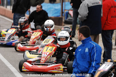 07/03/2010 : 1ère manche du Championnat du Sud 2010 à Lavelanet (photos Antoine Camblor) 2010 — karting