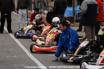 07/03/2010 : 1ère manche du Championnat du Sud 2010 à Lavelanet (photos Antoine Camblor) 2010 — karting