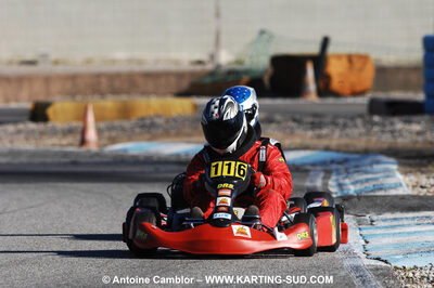 07/03/2010 : 1ère manche du Championnat du Sud 2010 à Lavelanet (photos Antoine Camblor) 2010 — karting