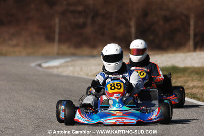 07/03/2010 : 1ère manche du Championnat du Sud 2010 à Lavelanet (photos Antoine Camblor) 2010 — karting
