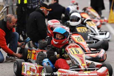 07/03/2010 : 1ère manche du Championnat du Sud 2010 à Lavelanet (photos Antoine Camblor) 2010 — karting