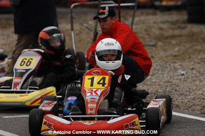07/03/2010 : 1ère manche du Championnat du Sud 2010 à Lavelanet (photos Antoine Camblor) 2010 — karting