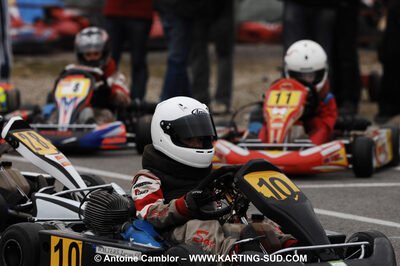 07/03/2010 : 1ère manche du Championnat du Sud 2010 à Lavelanet (photos Antoine Camblor) 2010 — karting