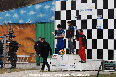 07/03/2010 : 1ère manche du Championnat du Sud 2010 à Lavelanet (photos Antoine Camblor) 2010 — karting