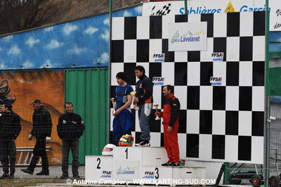 07/03/2010 : 1ère manche du Championnat du Sud 2010 à Lavelanet (photos Antoine Camblor) 2010 — karting