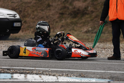 07/03/2010 : 1ère manche du Championnat du Sud 2010 à Lavelanet (photos Antoine Camblor) 2010 — karting