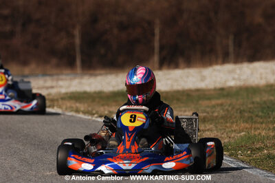 07/03/2010 : 1ère manche du Championnat du Sud 2010 à Lavelanet (photos Antoine Camblor) 2010 — karting