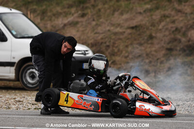 07/03/2010 : 1ère manche du Championnat du Sud 2010 à Lavelanet (photos Antoine Camblor) 2010 — karting