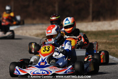 07/03/2010 : 1ère manche du Championnat du Sud 2010 à Lavelanet (photos Antoine Camblor) 2010 — karting