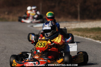 07/03/2010 : 1ère manche du Championnat du Sud 2010 à Lavelanet (photos Antoine Camblor) 2010 — karting