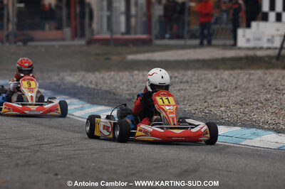 07/03/2010 : 1ère manche du Championnat du Sud 2010 à Lavelanet (photos Antoine Camblor) 2010 — karting