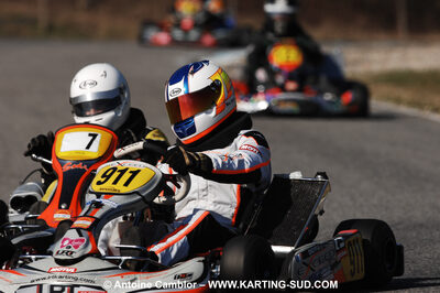 07/03/2010 : 1ère manche du Championnat du Sud 2010 à Lavelanet (photos Antoine Camblor) 2010 — karting